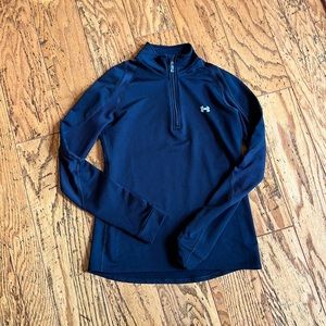 Women’s Under Armour 1/4 Zip Lightweight Performance Top, size small